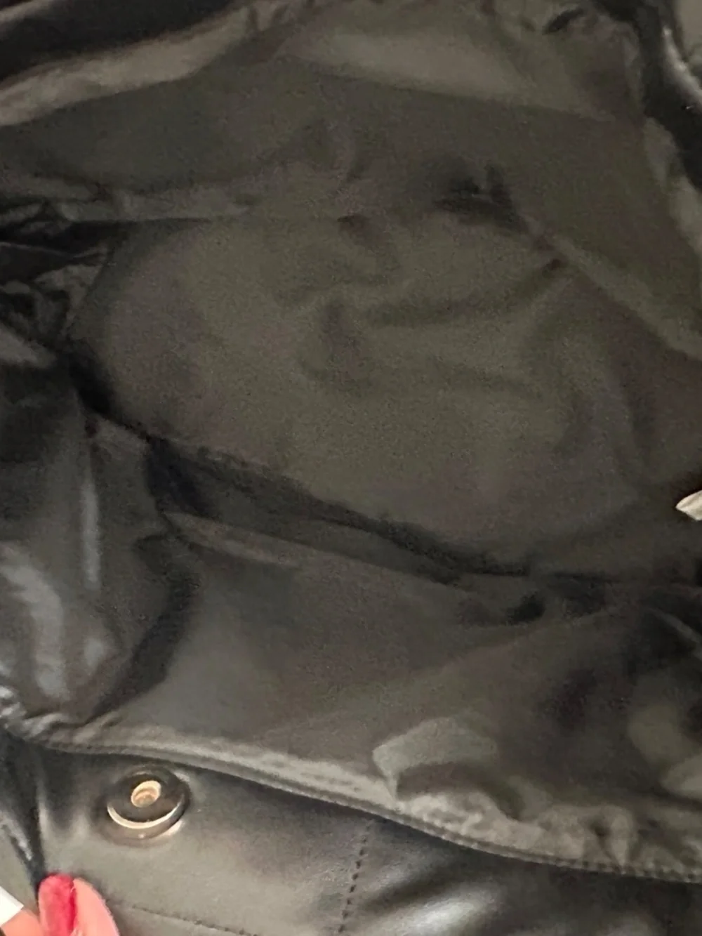 Victoria’s Secret Black Quilted Tote Bag